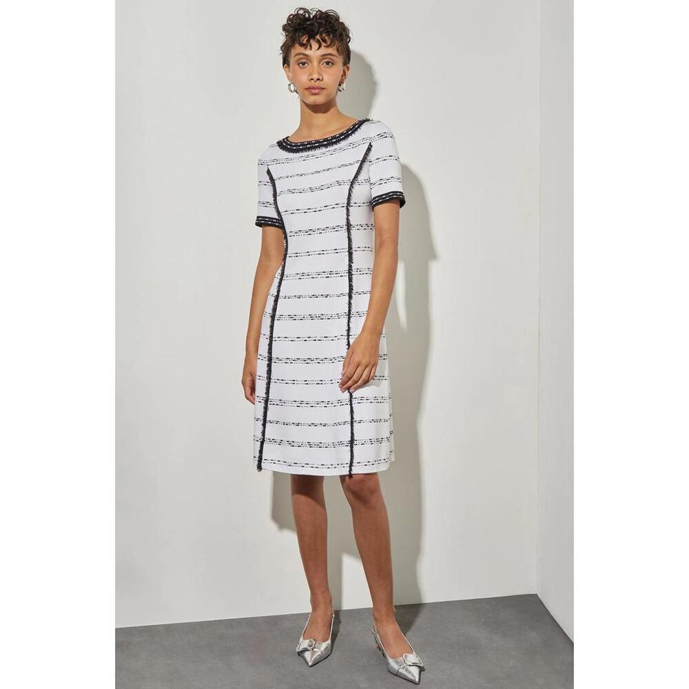 MING WANG Knee-Length Fit & Flare Dress